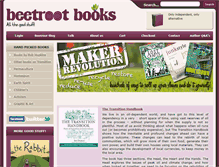 Tablet Screenshot of beetrootbooks.com